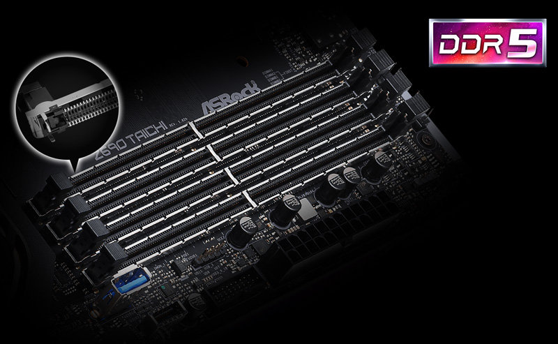 DDR5 Memory Reinforced DIMM Slot